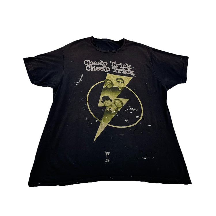 Women’s Tultex Cheap Trick Tour 2007 Black Tee Size L
