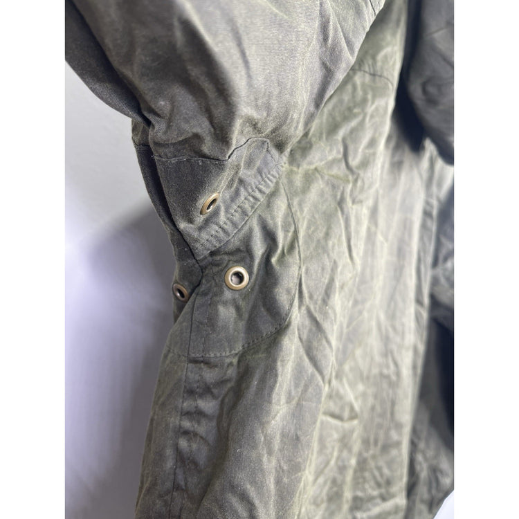 Duluth Trading Co Men’s Olive Green Hooded Insulated Work Jacket Size M