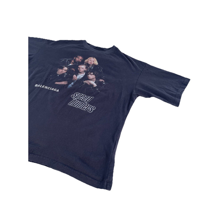 Balenciaga Speedhunters Vintage Style Graphic T-Shirt Size Large