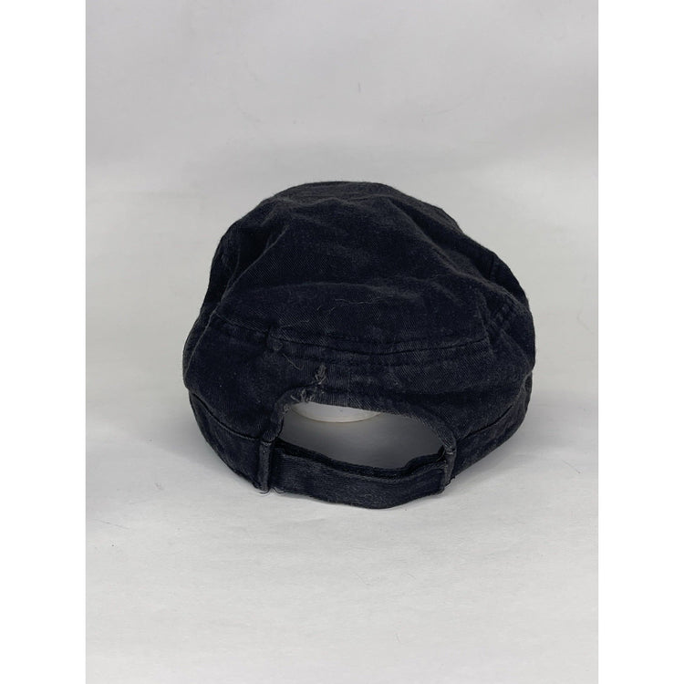 Harley Davidson Motorcycle Hot Model Black Cadet Hat One Size Adjustable Closure