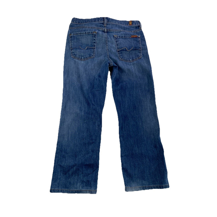 Mens 7 For All ManKind Slimmy Blue Jeans Size 28