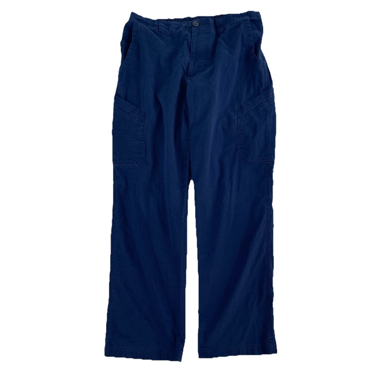 Mens Carhartt Navy Blue Liberty Ripstop Cargo Scrub Pants Size Large