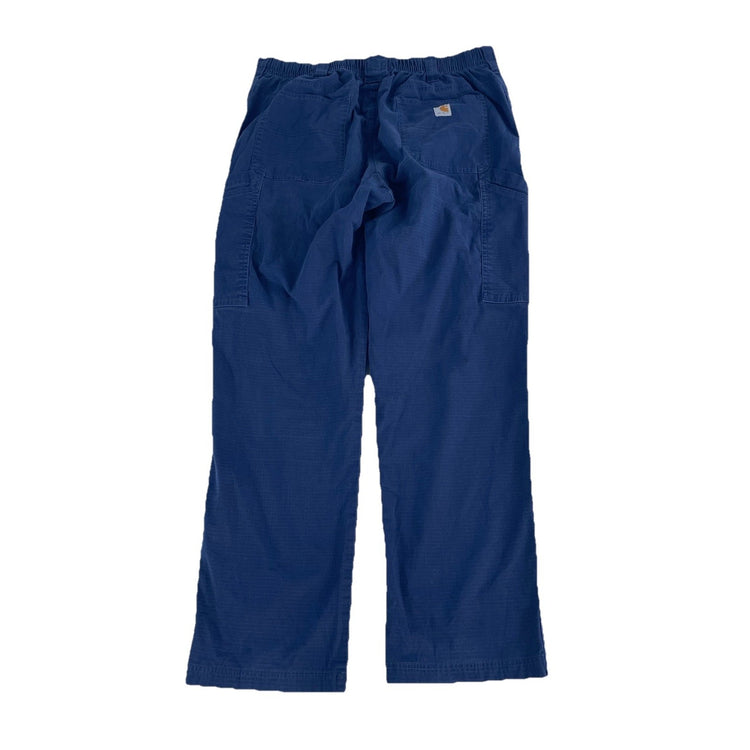 Mens Carhartt Navy Blue Liberty Ripstop Cargo Scrub Pants Size Large