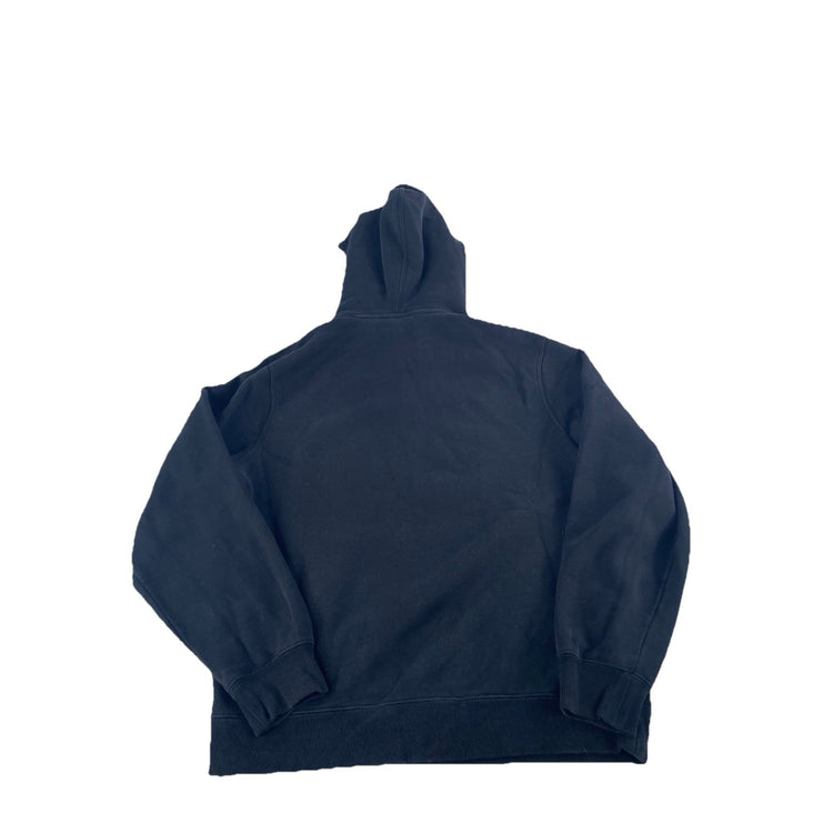 Mens Stüssy "New Wave Designs" Hoodie Black Graphic Logo Size S