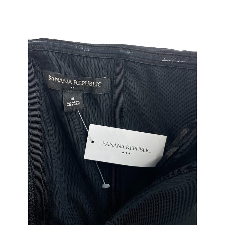 Womens Banana Republic Black Maxi Skirt Size 6