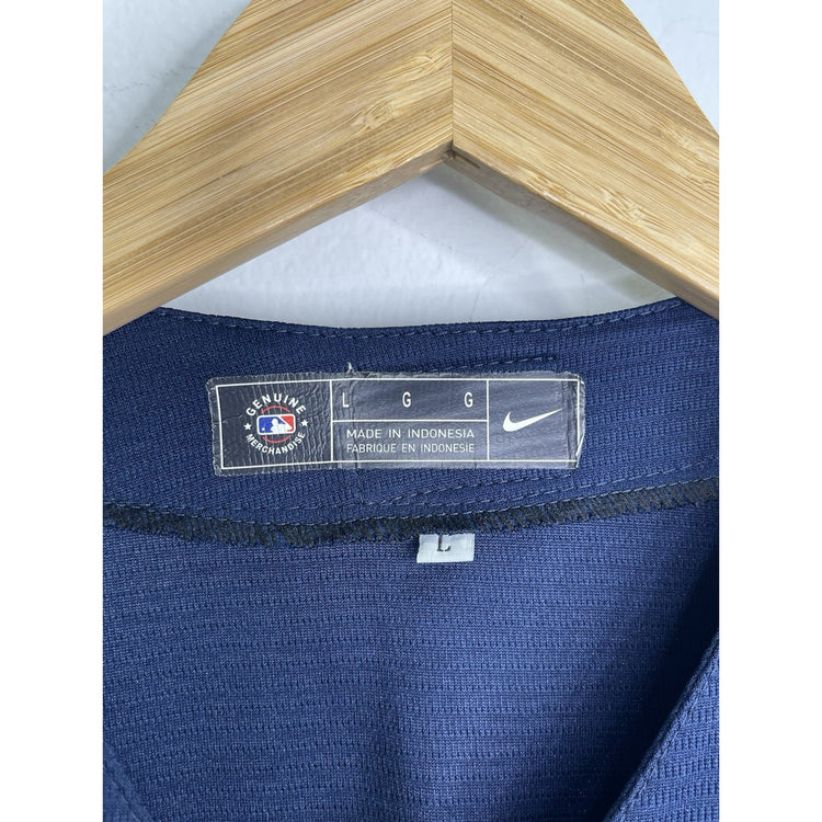 Men’s Nike Kyle Tucker #30 Houston Astros Alternate Sunset Jersey Blue Sz L