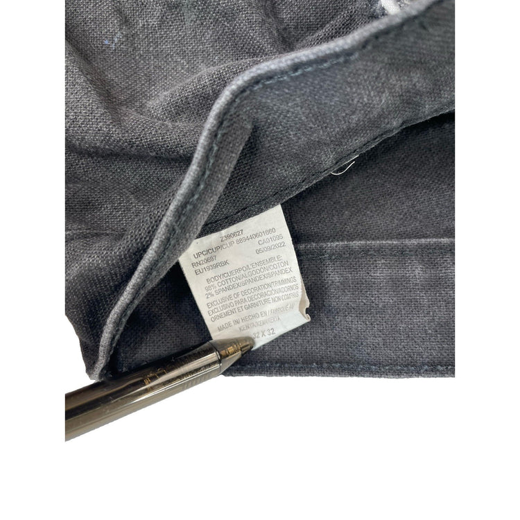 Men's Dickies Carpenter Pants Black Denim Jeans Size 32x32