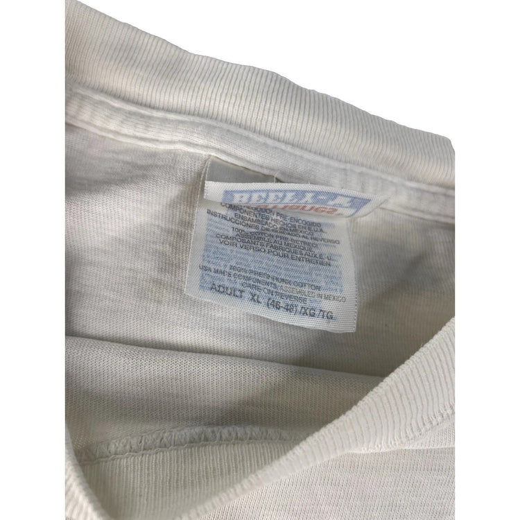 Men’s Aquatic Microbiology White Waterbear Graphic T Shirt Size XL