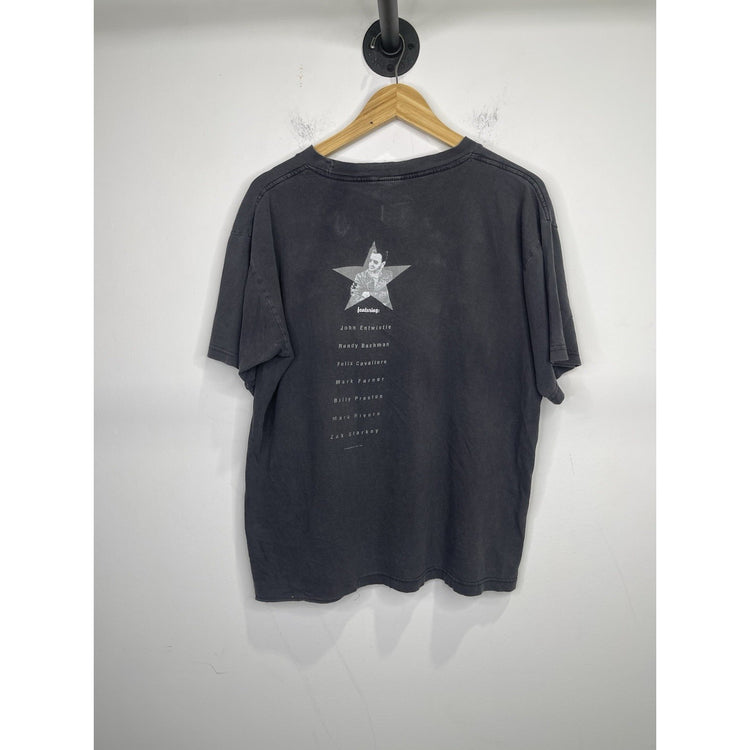 RINGO STARR Third All-Star Band World Tour Vintage Beatles 1995 Black T-Shirt XL