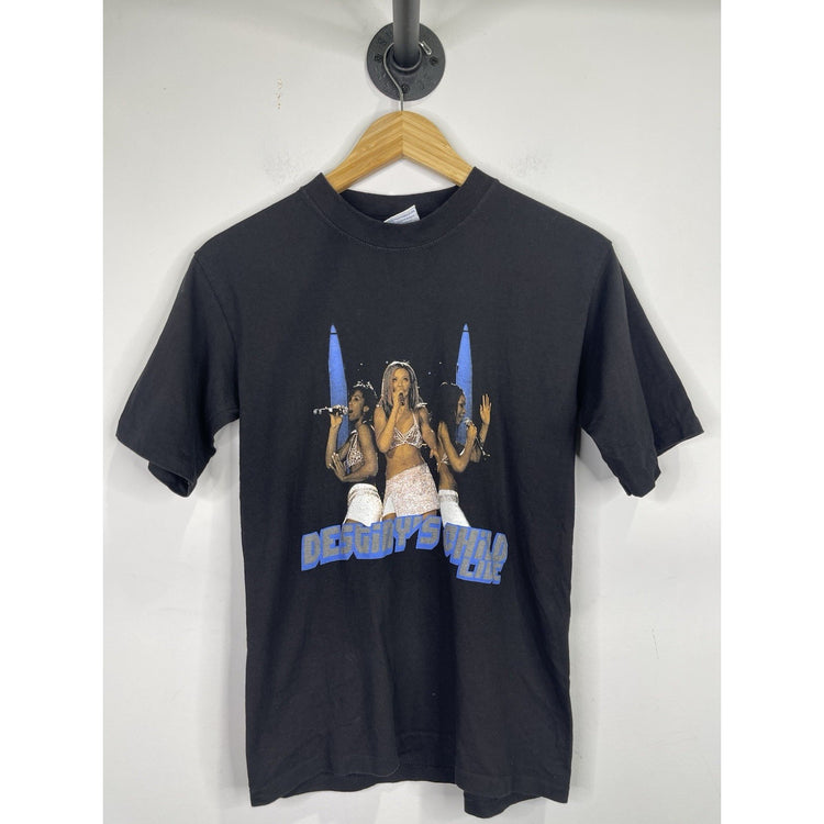 VINTAGE DESTINY'S CHILD TRL TOUR Child's 2001 Black T-shirt Sz SMALL (36)