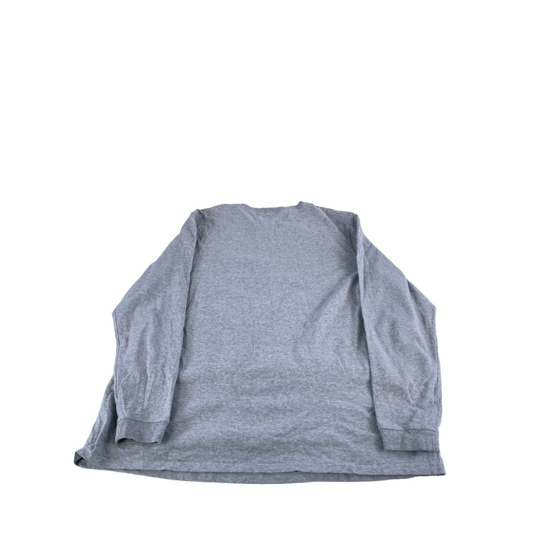 Mens Carhartt Gray Original Fit long Sleeve T Shirt Size 2XL