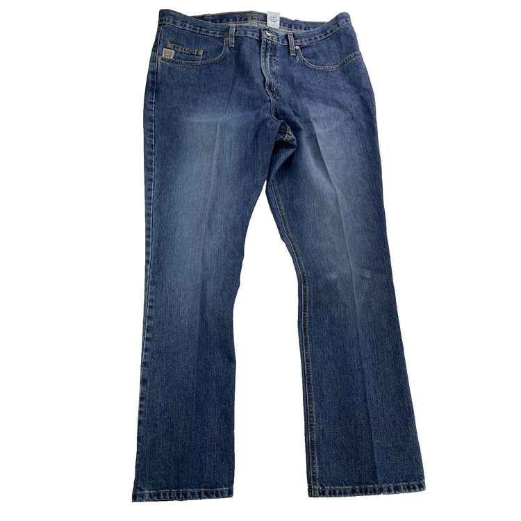 Mens CINCH straight Denim Blue Jeans Size 40x34