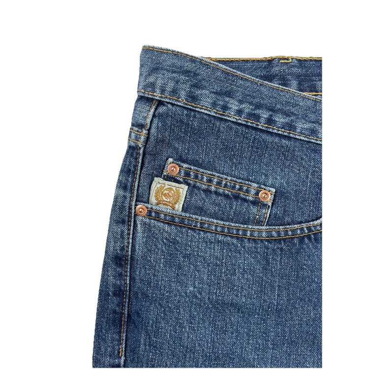 Mens CINCH straight Denim Blue Jeans Size 40x34