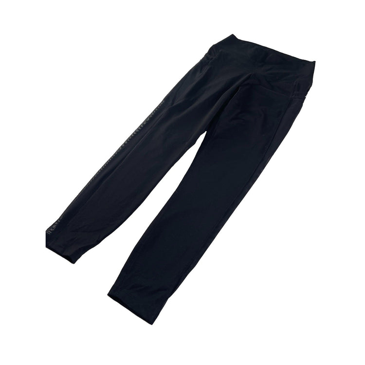 Women’s PINK Active Black Leggings With Mesh Size Small