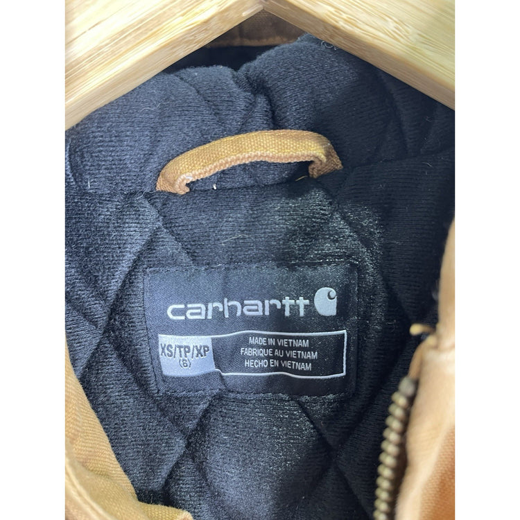 Youth Boys Carhartt Hooded Jacked Size Xs(6)