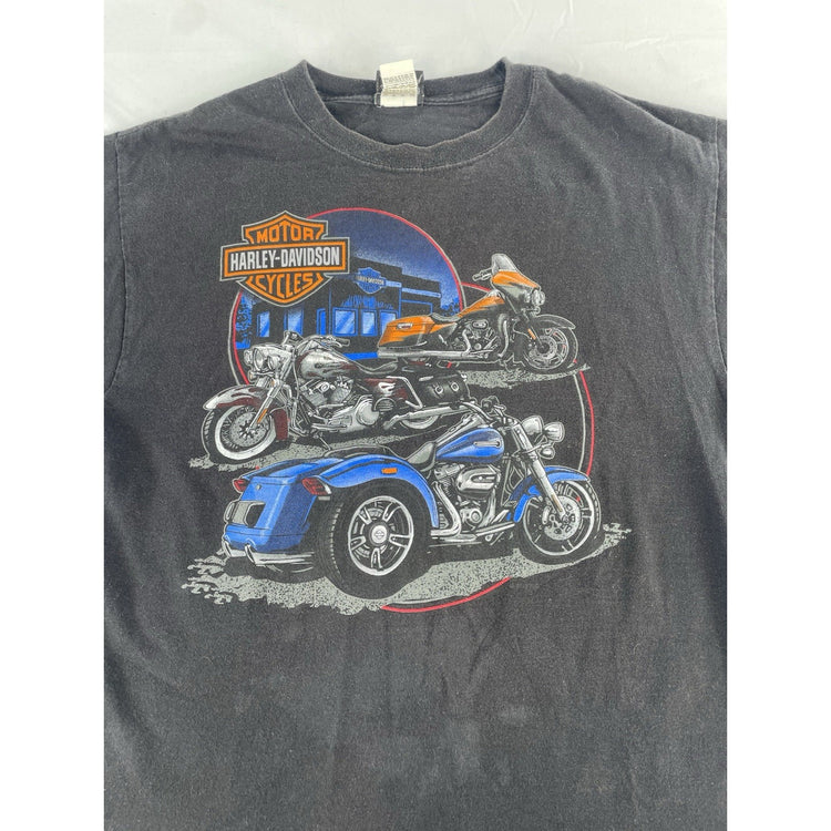 Men's Harley-Davidson The Woodlands Texas Black T-Shirt Size M