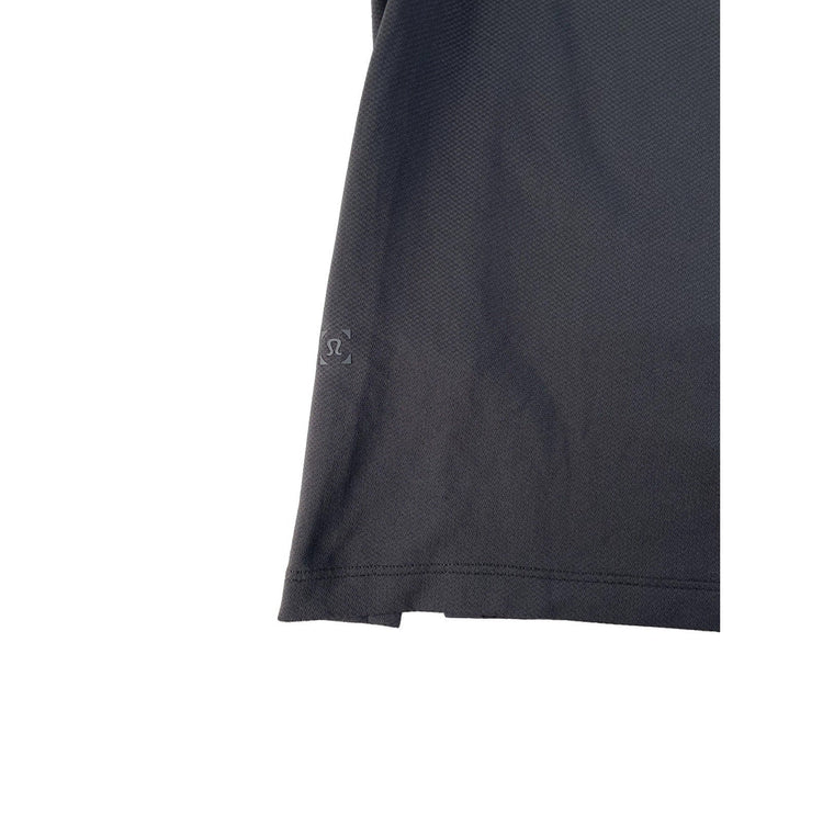 Men's Lululemon Athletica Grey Performance Short-Sleeve Athletic T-Shirt Size L