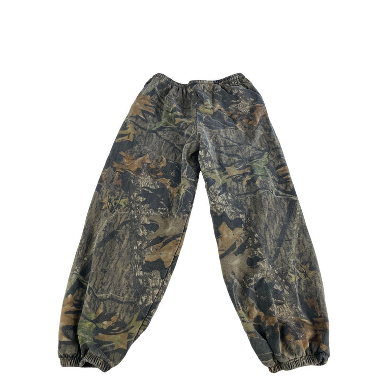 Mens Mossy Oak Apparel Camo Fleece Sweatpants Hunting Joggers Size XL