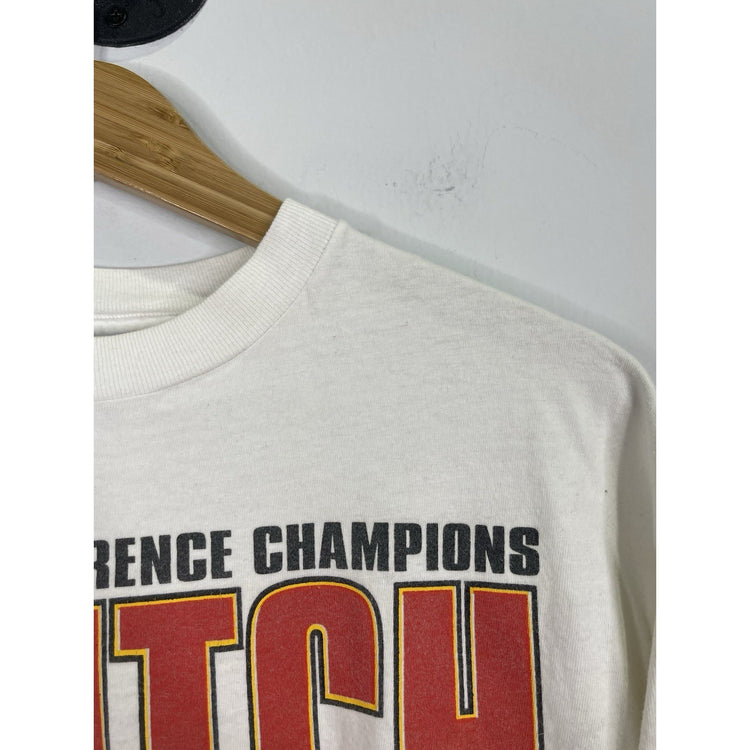 Houston Rockets NBA Clutch City 1994 Finals Western Vintage Gray T-Shirt Sz L