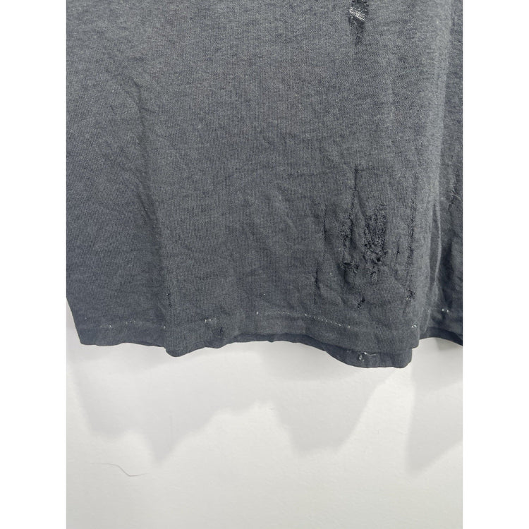 Men’s Vintage Distressed HD Harley Davidson Black Tank Top Sz M