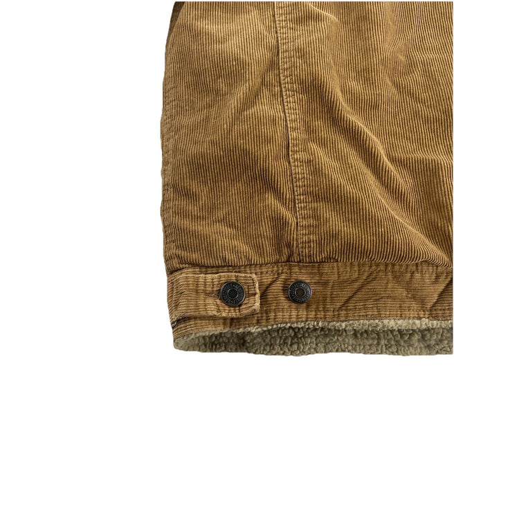 Mens Aeropostale Brown Winter Jacket M Crewneck