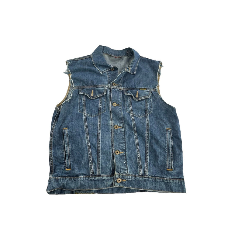 Men’s 90s Polo Jean Ralph Lauren Jean Vest Size M