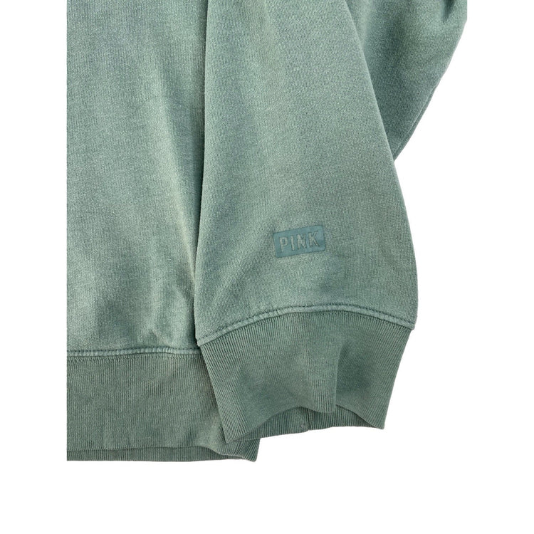 Women’s PINK Victorias Secret Teal Crewneck Sweater Size Large