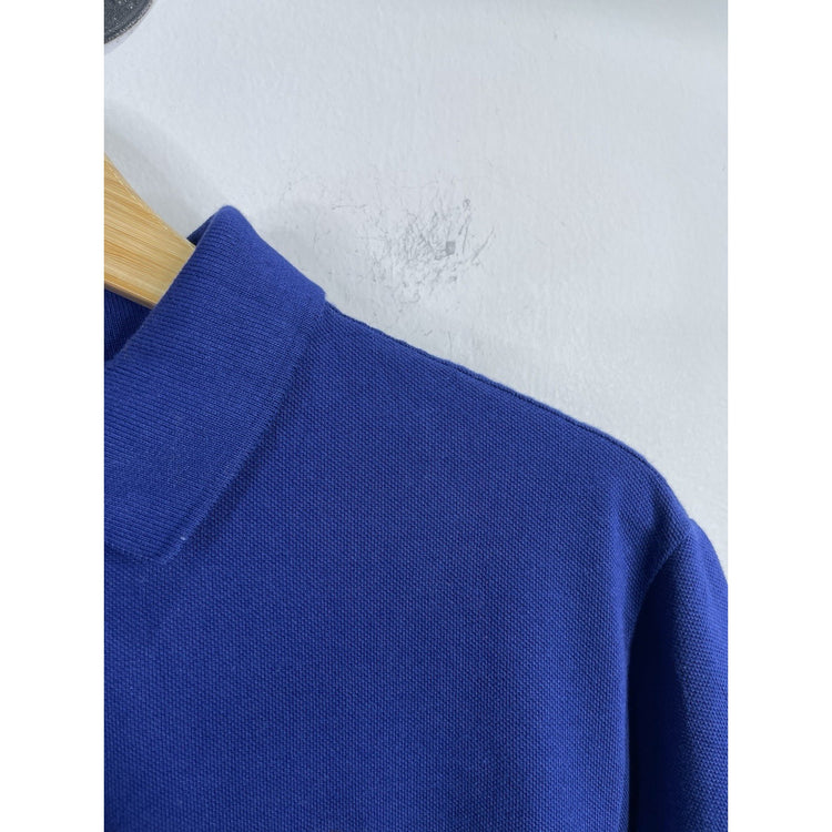 Men’s Ralph Lauren Navy Blue Polo Shirt with Embroidered Logo Size L