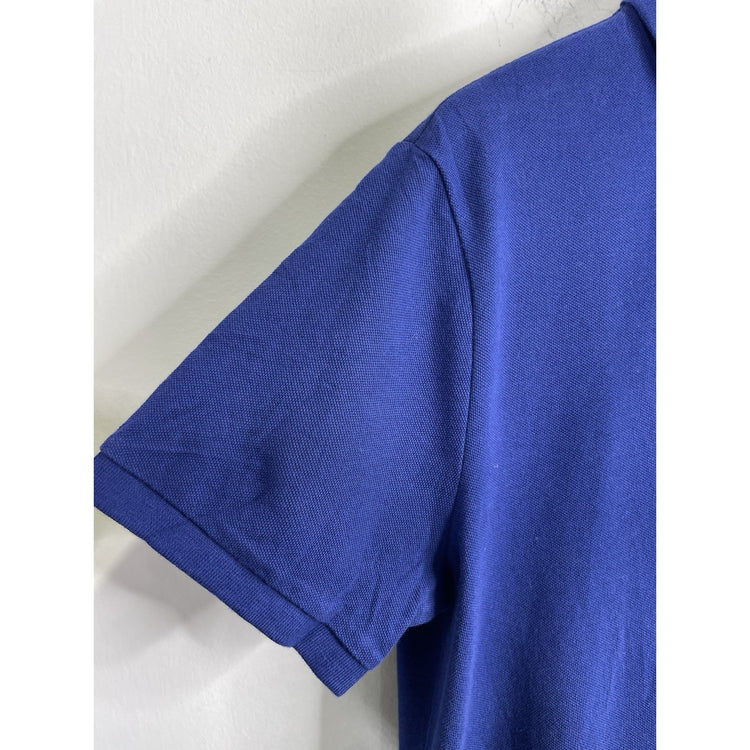 Men’s Ralph Lauren Navy Blue Polo Shirt with Embroidered Logo Size L