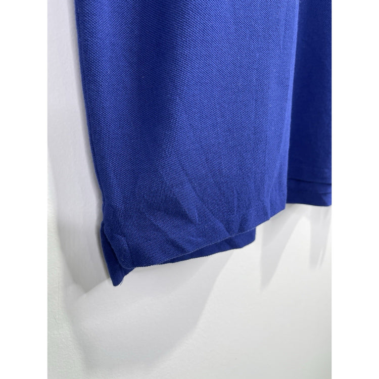 Men’s Ralph Lauren Navy Blue Polo Shirt with Embroidered Logo Size L