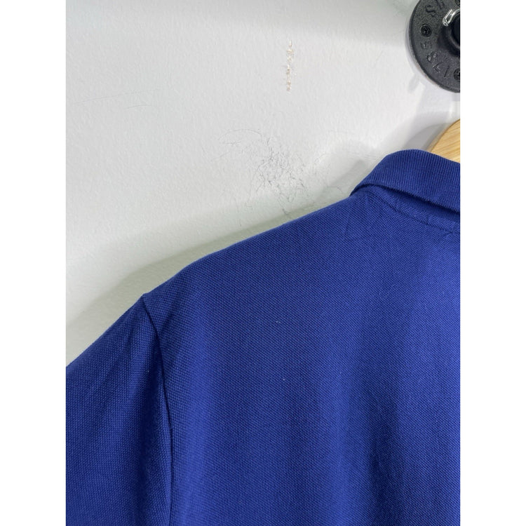 Men’s Ralph Lauren Navy Blue Polo Shirt with Embroidered Logo Size L