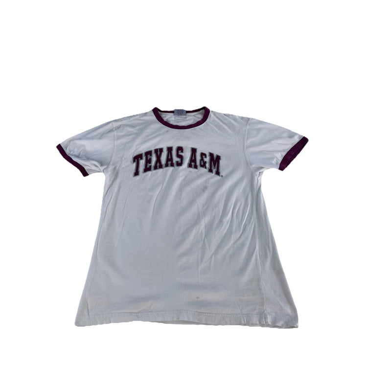 Mens Colosseum Athletics Texas A&M Ringer Graphic Size L