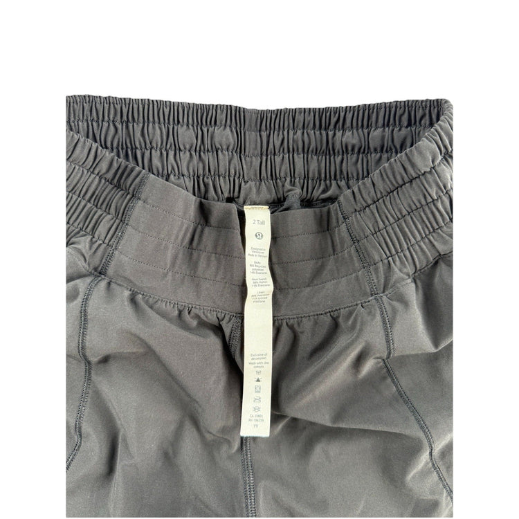 Womens Lululemon High-rise Athletica Black Size 2