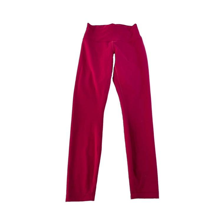 Womens Pink Lululemon Leggings Size 6