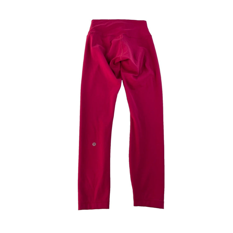 Womens Pink Lululemon Leggings Size 6