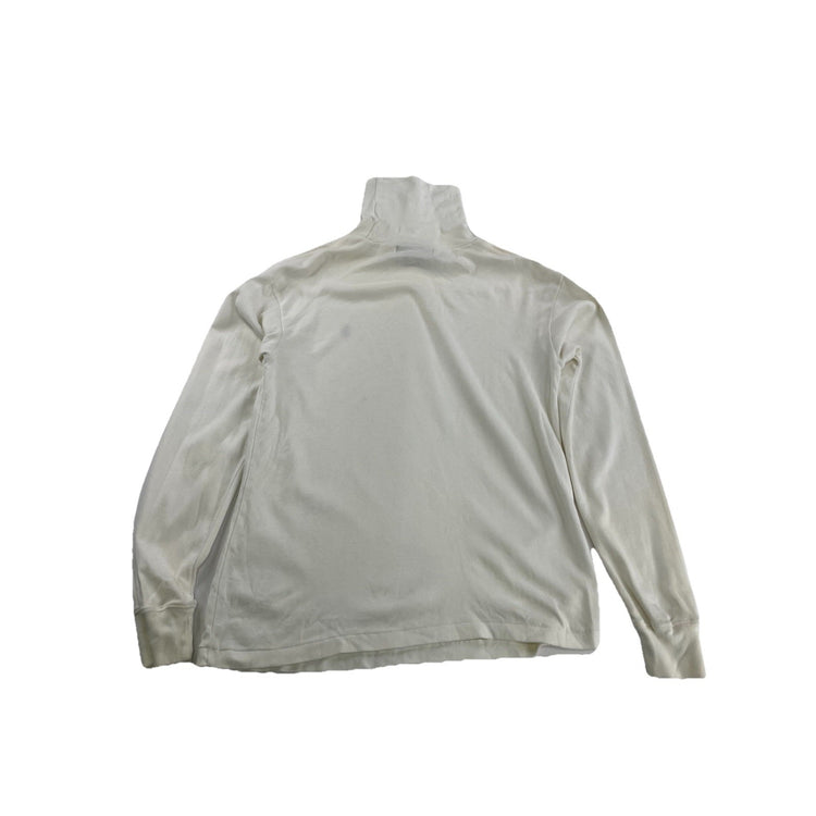 Mens Vintage Ralph Lauren Tan Long Sleeve Turtle Neck Size L