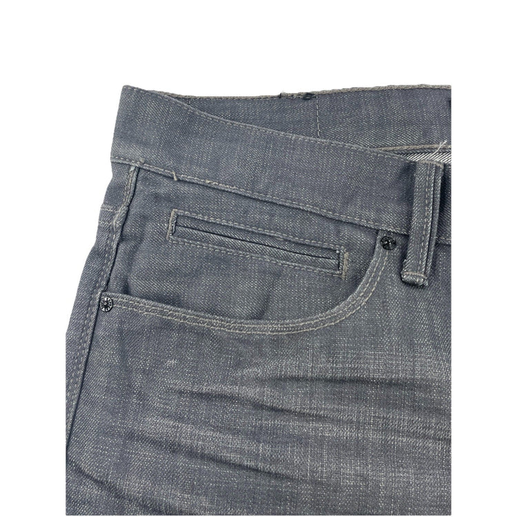 Mens Vintage Express Straight Gray Jeans Size 34x34
