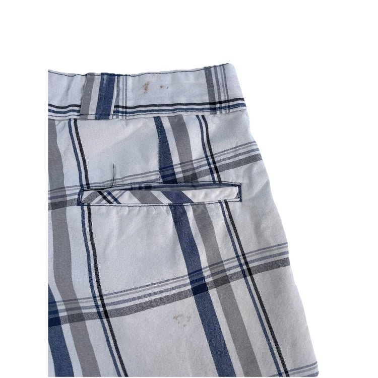 Mens Dickies Multicolor Plaid Pattern Regular Fit Cargo Shorts Size 36