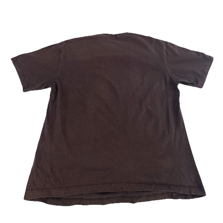 Mens Carhartt Basic Brown Soild Tee Size L
