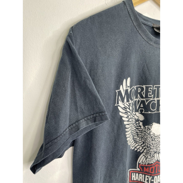 Men’s Vintage Harley Davidson ‘More Than A Machine’ 2008 HD Graphic T Shirt Sz L