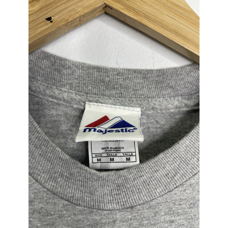 Adult Vintage Gray Cincinnati MLB Short Sleeve T Shirt Sz M