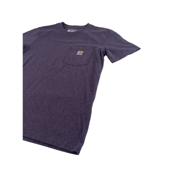Mens Carhartt Dark Brown Loose Fit T Shirt Size Small