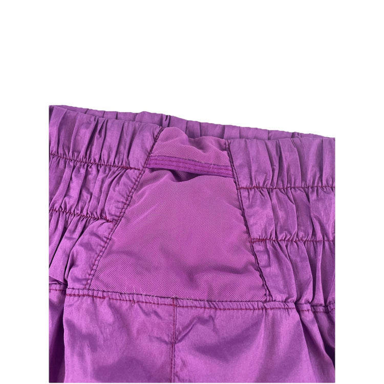 Womens Free People FP Movement Way Home Purple Running Shorts Size M