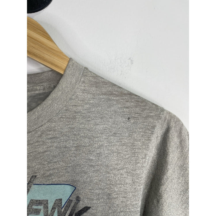 Men’s Gray Vintage 1980's Huey Lewis and the News T-Shirt Sz Medium