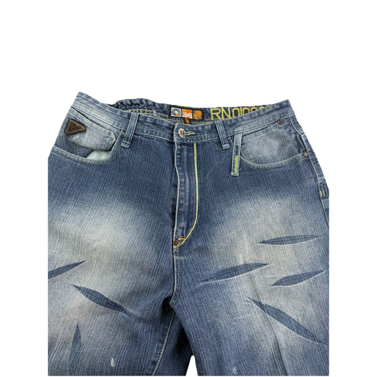 Men’s Akademik Y2K Baggy Jeans Size 36