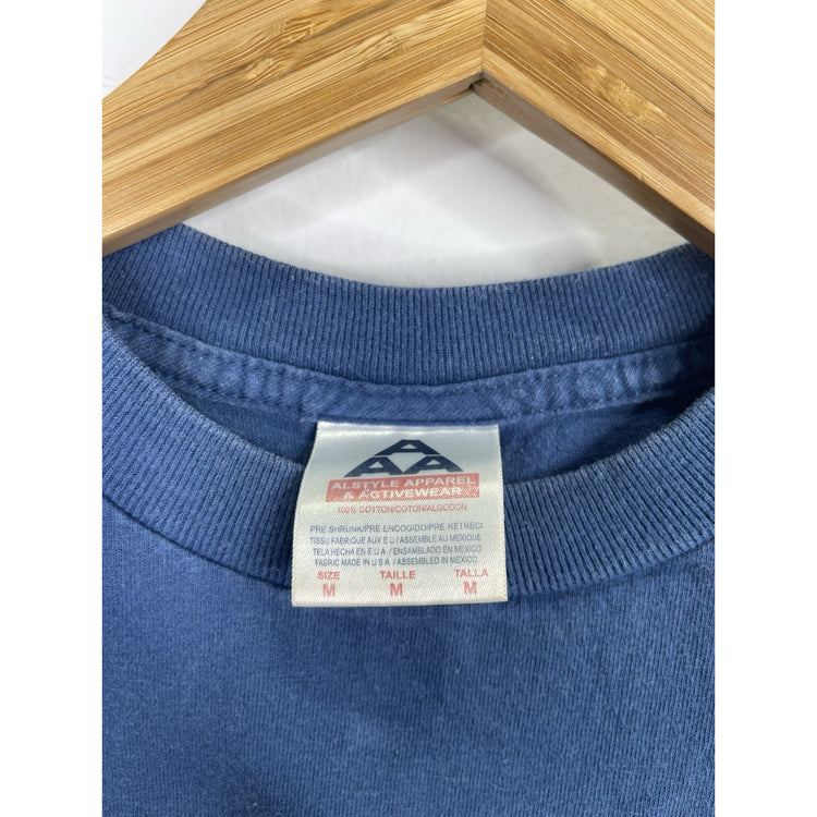 Men’s Kerusso John 3:16 Shirt Blue Sign from God Scripture Love Christian Sz M