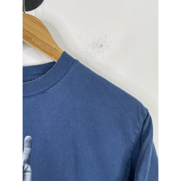 Men’s Kerusso John 3:16 Shirt Blue Sign from God Scripture Love Christian Sz M