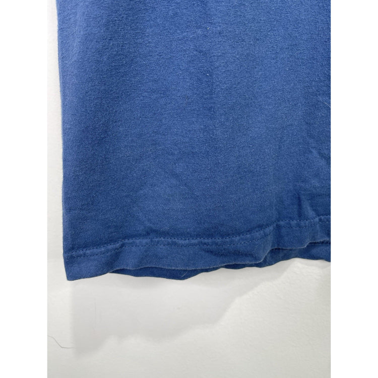 Men’s Kerusso John 3:16 Shirt Blue Sign from God Scripture Love Christian Sz M