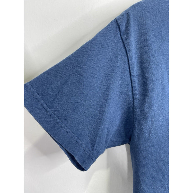 Men’s Kerusso John 3:16 Shirt Blue Sign from God Scripture Love Christian Sz M