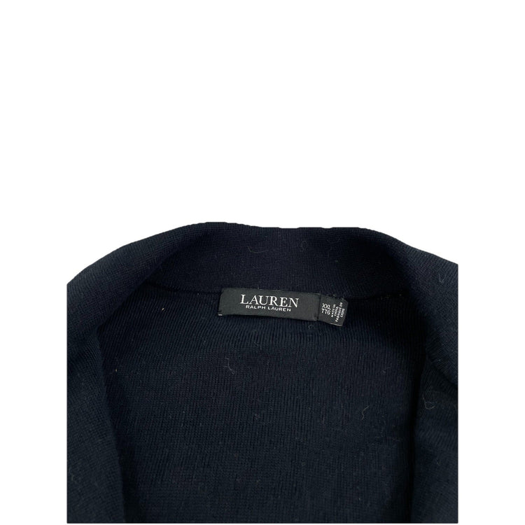 Womens Lauren Ralph Lauren Size 2XL Black Blazer